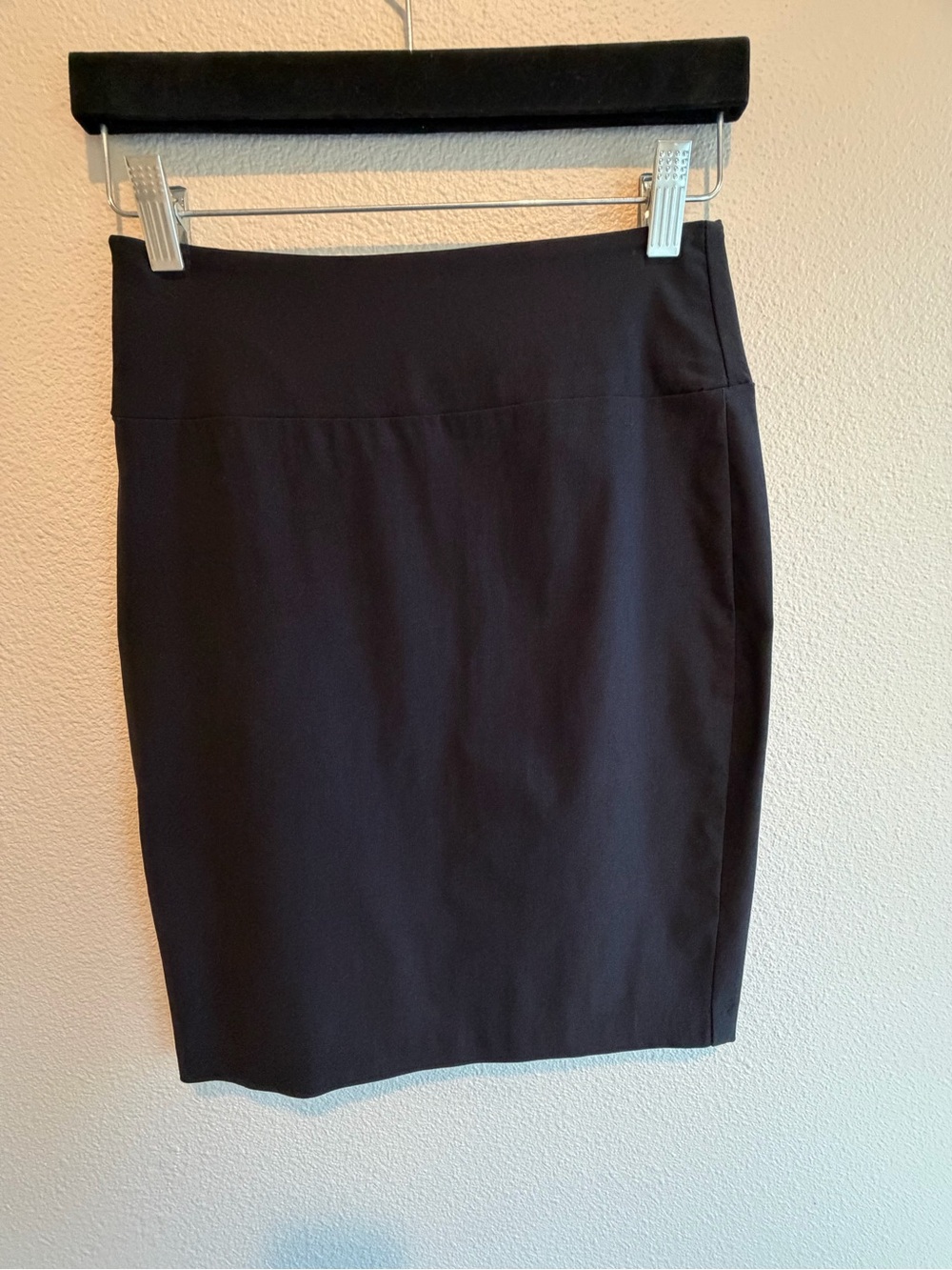 Classic Black Pencil Skirt - Women's Office Skirt
